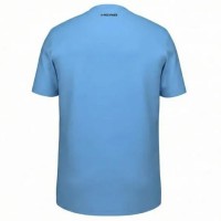 Camiseta Head Rainbow Azul Airforce