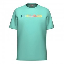 T-shirt Rainbow Turquoise sur la tête