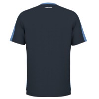 Head Slice T-shirt bleu marine