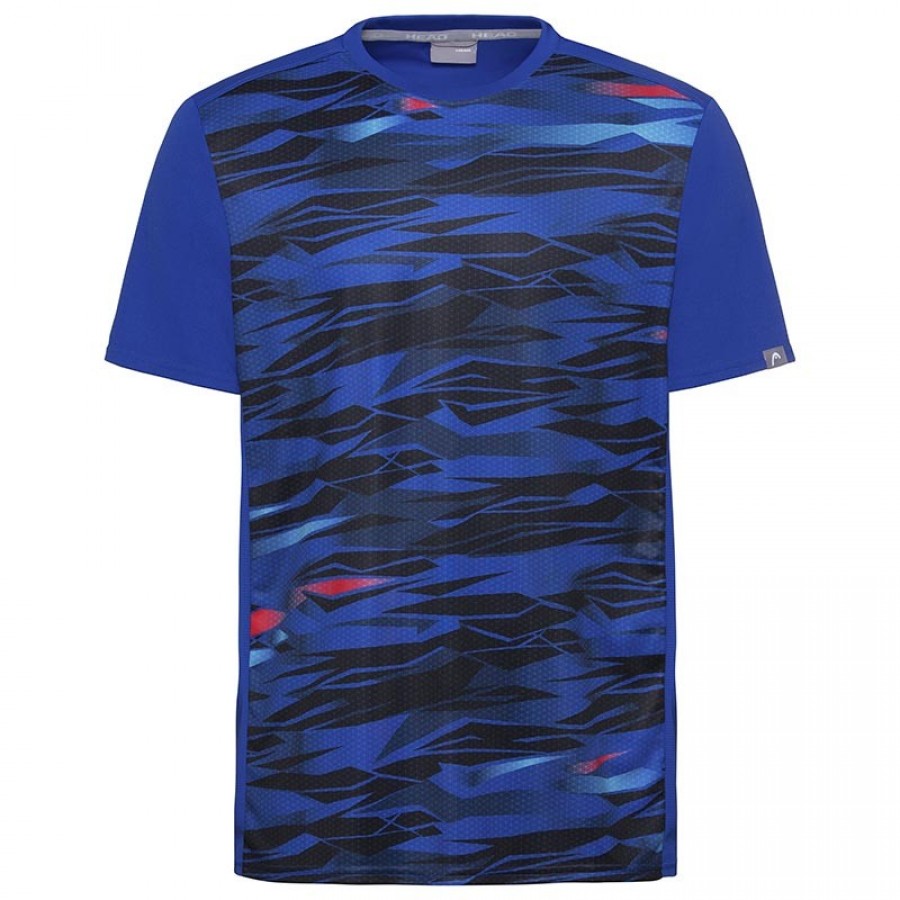 Camiseta Head Slider Azul Oscuro Junior - Barata Oferta Outlet