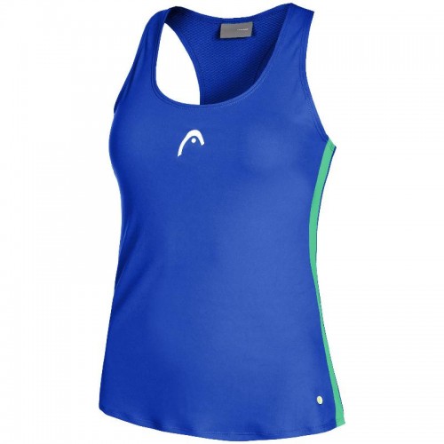 Camiseta Cabeça Espírito Azul Royal Mujer Camiseta Cabeça Espírito Azul Royal Mujer