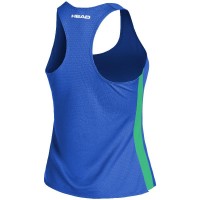 Camiseta Cabeca Espirito Azul Royal Mujer