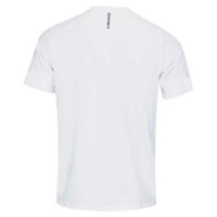 T-shirt Head Tech Stampa arancione