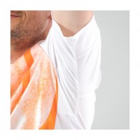 Head Tech T-shirt Orange Print  Offre - Pas cher