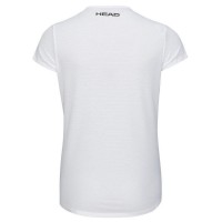 Cabeca Gravata- Break Print T-Shirt Feminina Branca
