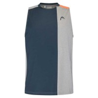 Head Top Grey Orange T-shirt