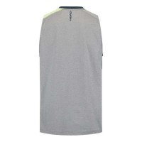 T-shirt Head Top Grigio Verde Pastello