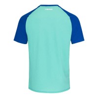 Camiseta Head Topspin Azul Royal Stampa