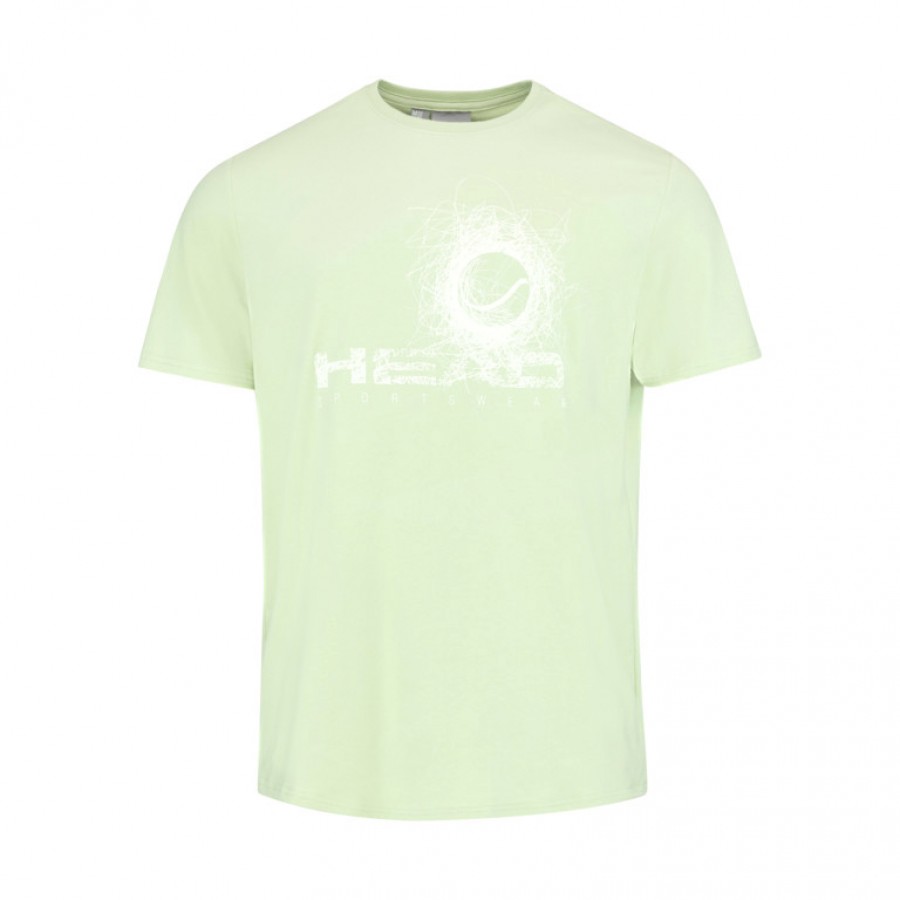 T-shirt Head Vision Verde Chiaro