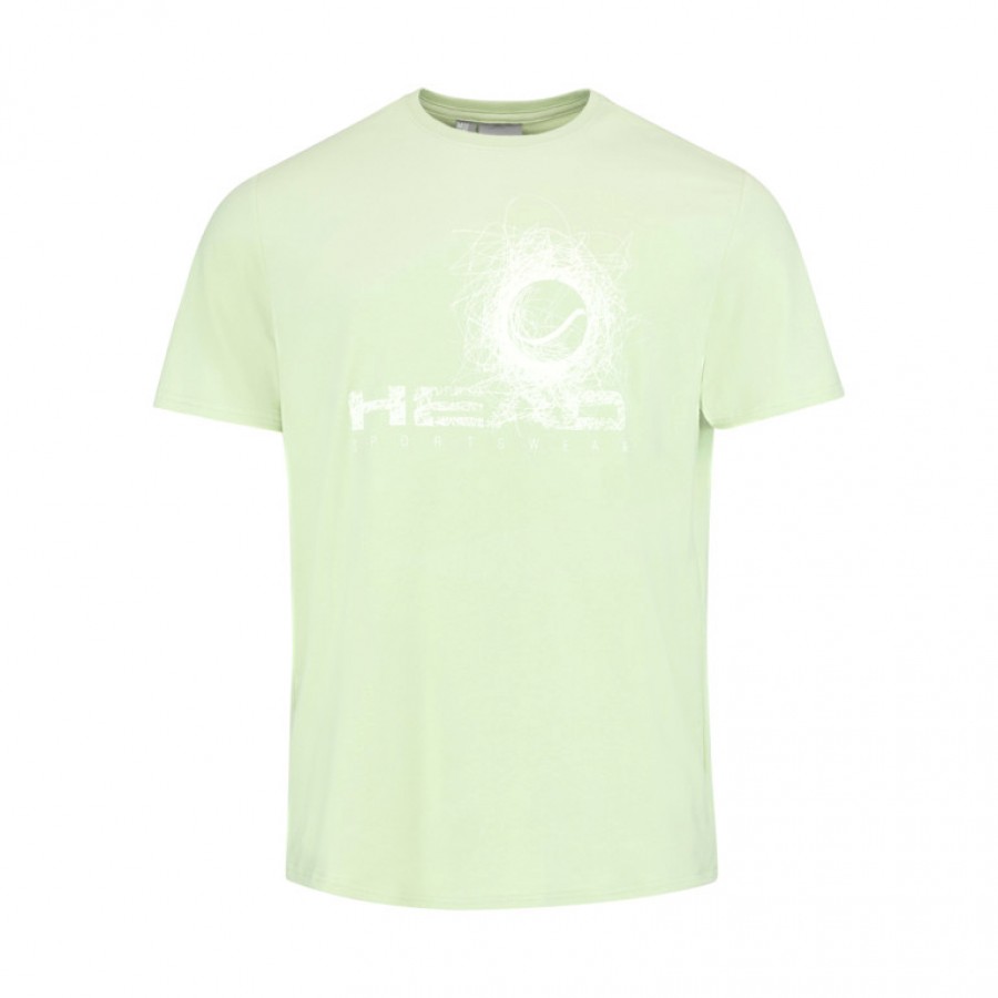 Camiseta Head Vision Verde Claro