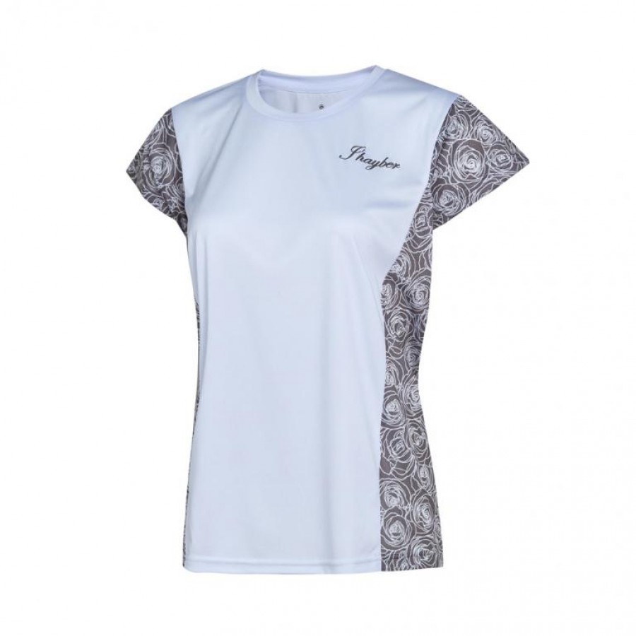 Camiseta JHayber Basic Rose Blanco Gris Mujer