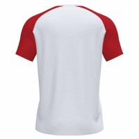 Camiseta Joma Academy IV Branco Vermelho  Oferta + Barato