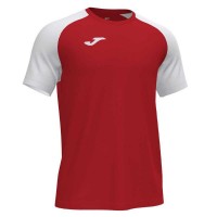 Camiseta Joma Academy IV Vermelho Branco  Oferta + Barato