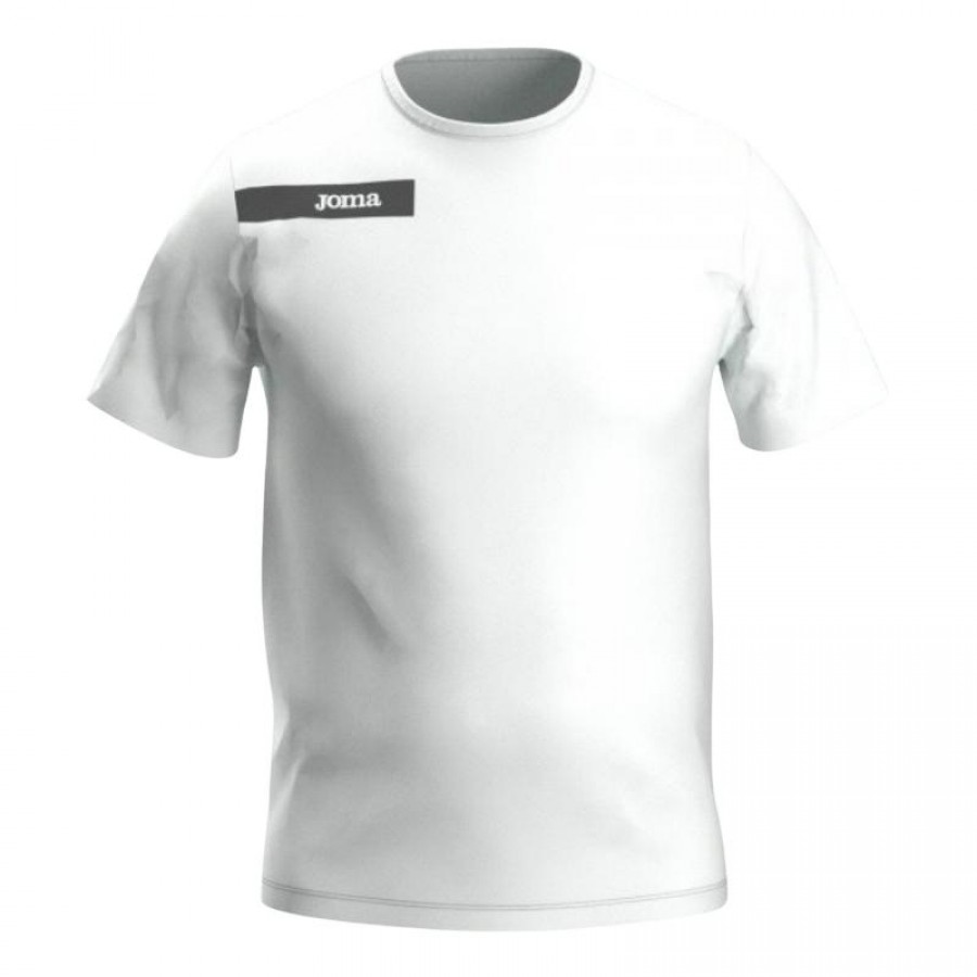 Camiseta Joma Challenge Blanco Negro