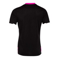 Camiseta Joma Ranking Negro Rosa Fluor