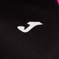 Camiseta Joma Ranking Negro Rosa Fluor