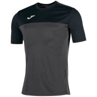 Camiseta Joma Winner Antracita Negro