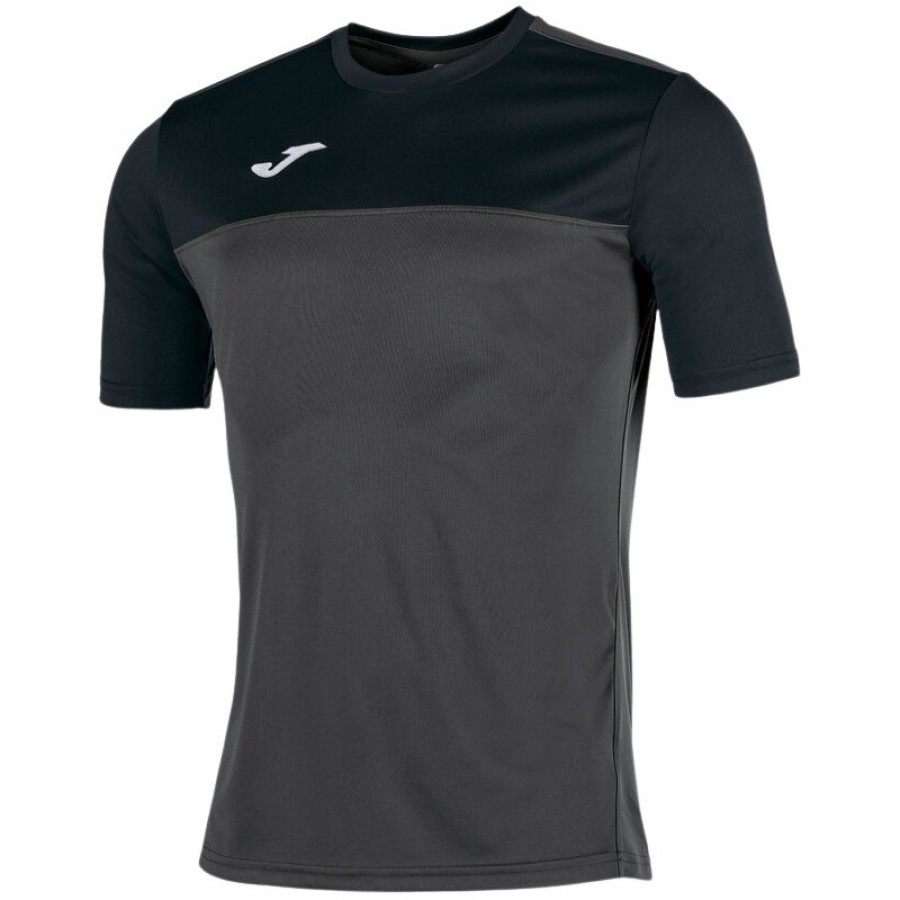Camiseta Joma Winner Antracita Negro