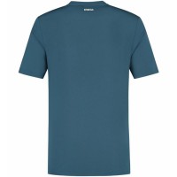 Camiseta Kswiss Hypercourt Tripulacão Basica Teal Indiano