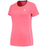 Camiseta Kswiss Hypercourt Crew 4 Rosa Mujer  Offerta + Economico
