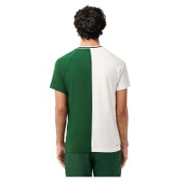 Camiseta Lacoste Daniil Medvedev Blanco Vert