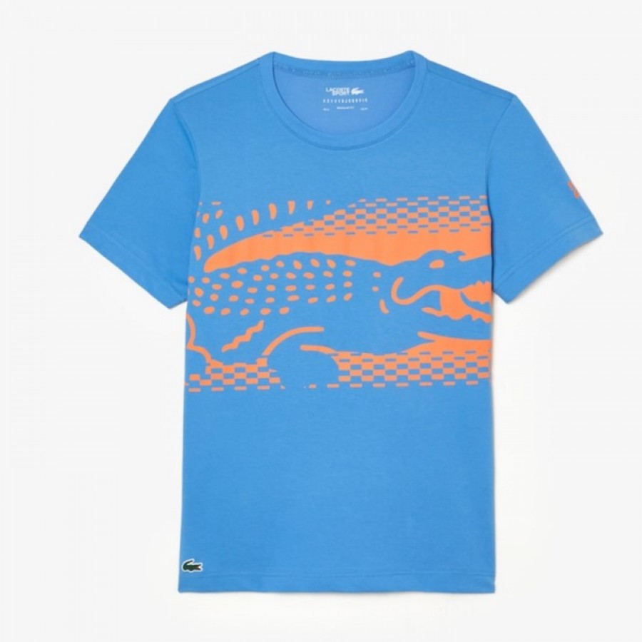 Lacoste Novak Djokovic T-shirt bleu