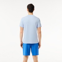 Camiseta Lacoste Novak Djokovic Azul Claro