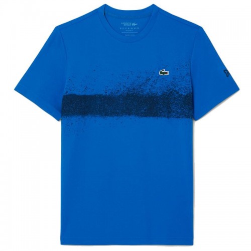 Lacoste Novak Djokovic Maglietta Blu Navy Lacoste Novak Djokovic Maglietta Blu Navy