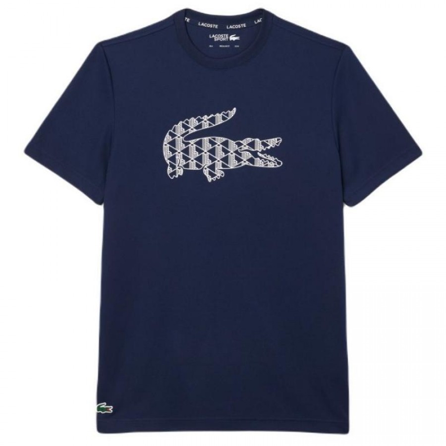 Camiseta Lacoste Pique Azul Marino  Oferta + Barato