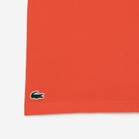 T-shirt Lacoste Sport Algodon Ecologico Orange   Offre - Pas cher