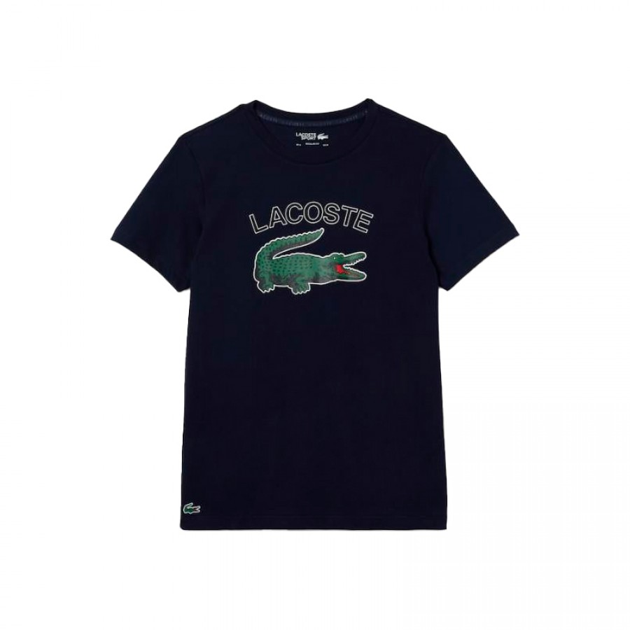 Camiseta Lacoste Sport Azul Marino  Oferta + Barato