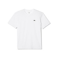 T-shirt Lacoste Sport Ricamo Blanco Logo Verde