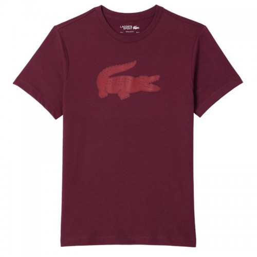 T-shirt Lacoste Sport Bordeaux T-shirt Lacoste Sport Bordeaux