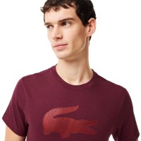 Camiseta Lacoste Sport Burdeos  Oferta + Barato