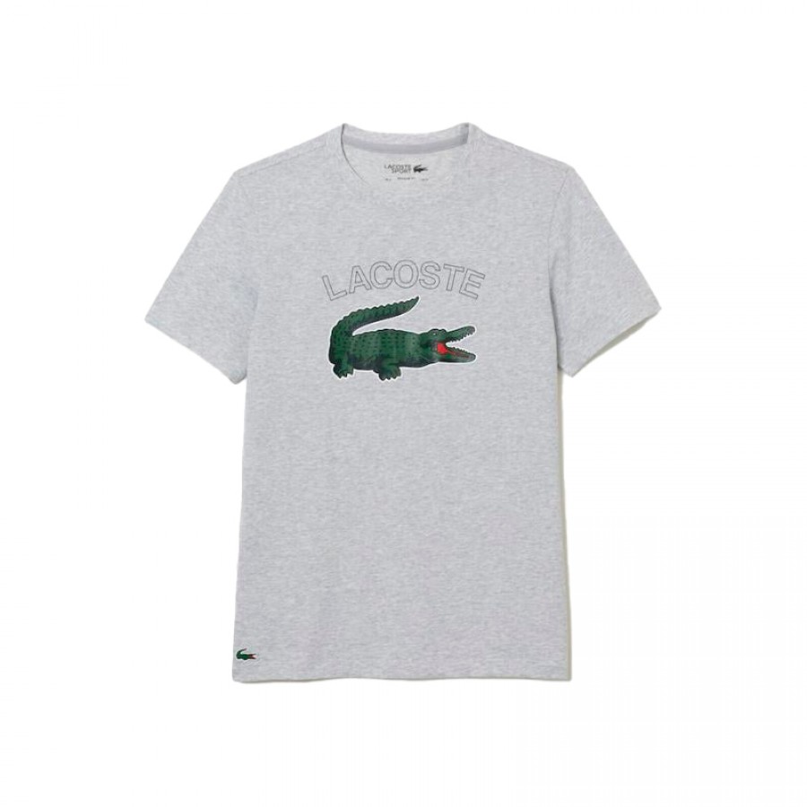 Camiseta Lacoste Sport Gris Vigueur