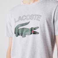 Camiseta Lacoste Sport Gris Vigueur