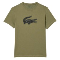 Camiseta Lacoste Sport Kaki  Offer + Cheap