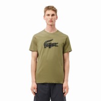 Camiseta Lacoste Sport Kaki  Offer + Cheap