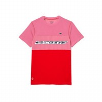 Lacoste Sport Medvedev T-shirt Rouge Rose