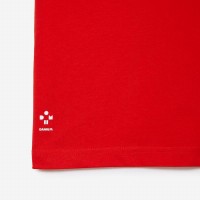 Camiseta Lacoste Sport Medvedev Rosa Rojo