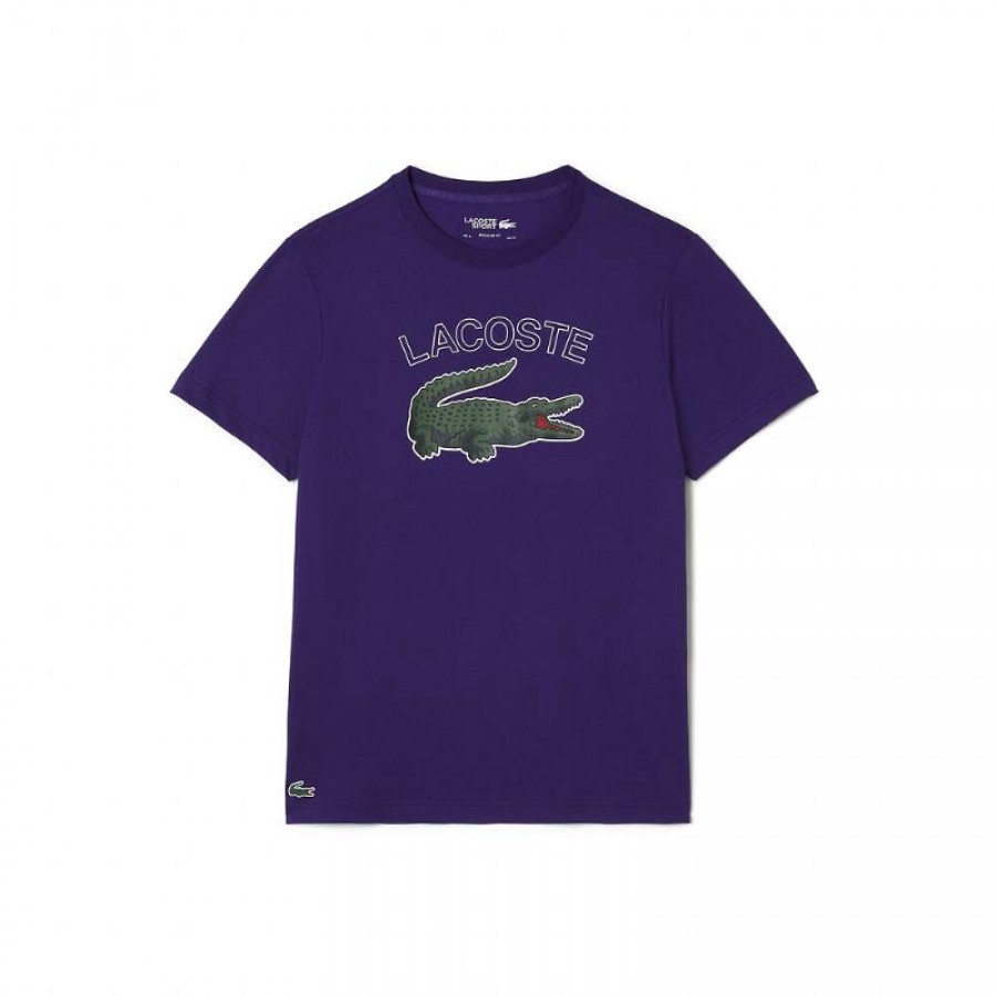 T-shirt Lacoste Sport Violet