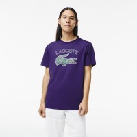 Camiseta Lacoste Sport Morado