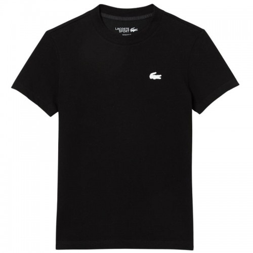 Camiseta Lacoste Sport Preta Feminina Camiseta Lacoste Sport Preta Feminina