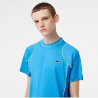 Lacoste Sport Pique T-shirt blu