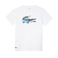Lacoste Sport White Dot T-Shirt