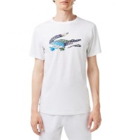 Lacoste Sport White Dot T-Shirt