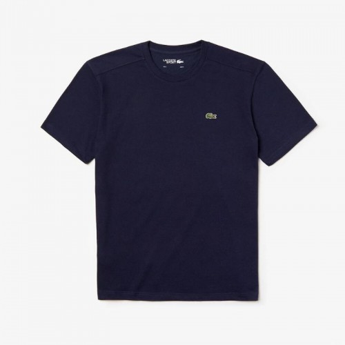 Camiseta Lacoste Sport Regular Fit Azul Marino Camiseta Lacoste Sport Regular Fit Azul Marino