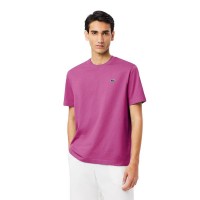 Lacoste Sport Regular Fit Mauve T-Shirt  Offer + Cheap