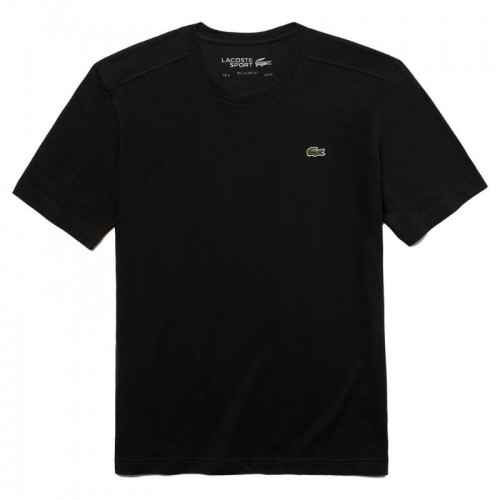 Lacoste Sport Regular Fit Black T-Shirt Lacoste Sport Regular Fit Black T-Shirt