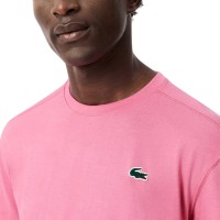 Camiseta Lacoste Sport Regular Fit Rosa  Oferta + Barato